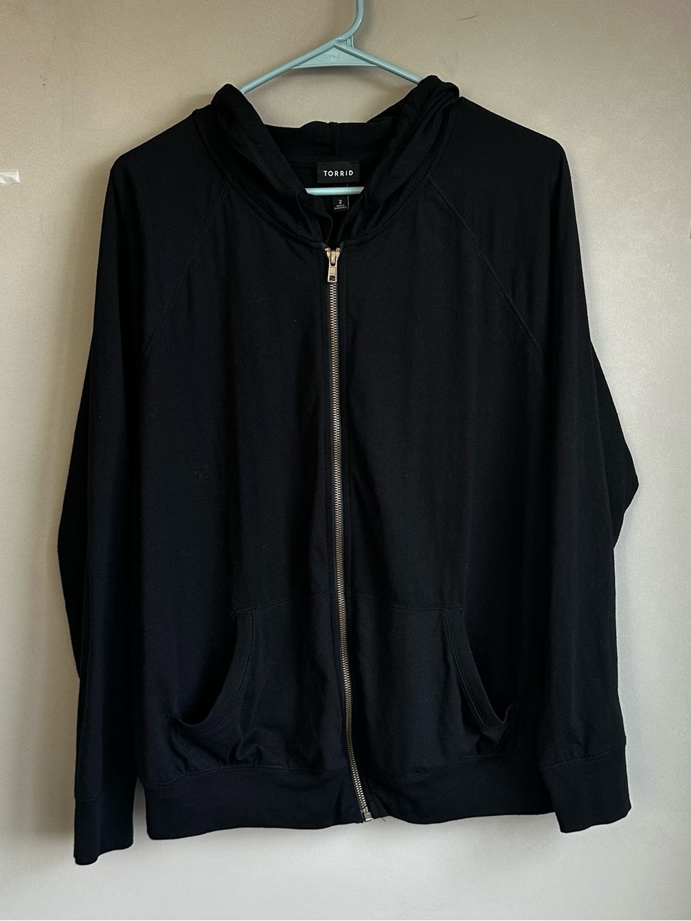torrid Black Zip-Up Hoodie Bomber Jacket